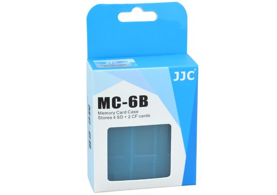 JJC Estojo para Cartões SD e CF MC-6B