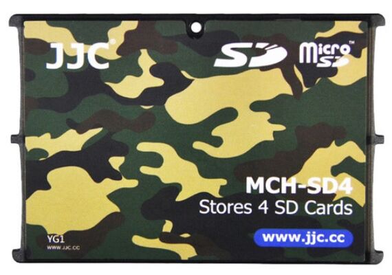 JJC ESTOJO PARA CARTÕES DE MEMÓRIA - MCH-SD4YG