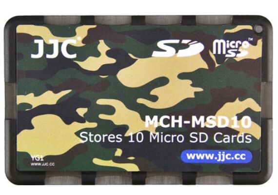 JJC ESTOJO PARA CARTÕES DE MEMÓRIA - MCH-MSD10YG