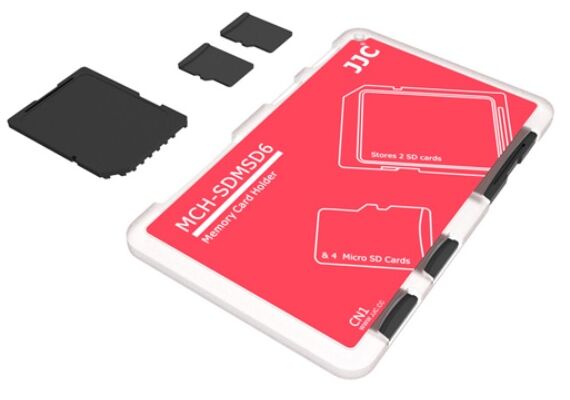 JJC ESTOJO PARA CARTÕES DE MEMÓRIA - MCH-SDMSD6CN