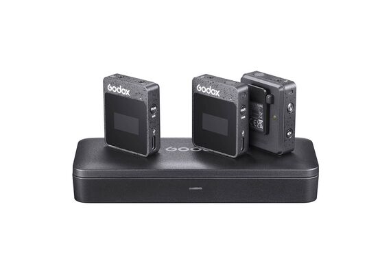 GODOX Microfone de Lapela MoveLink II M2 - Preto