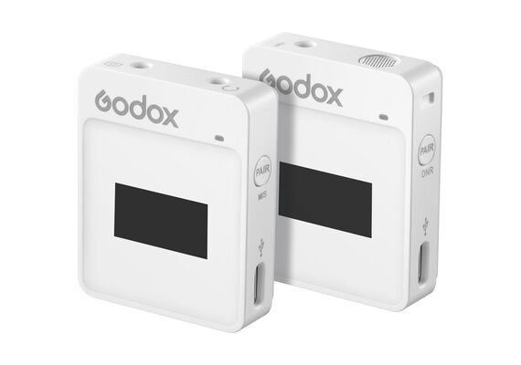 GODOX Microfone de Lapela MoveLink II M1 - Branco
