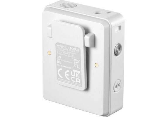 GODOX Microfone de Lapela MoveLink II M1 - Branco