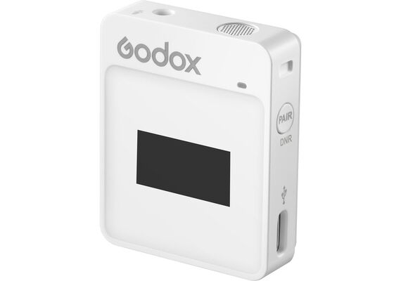 GODOX Microfone de Lapela MoveLink II M2 - Branco