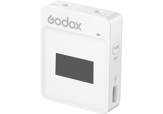 GODOX Microfone de Lapela MoveLink II M1 - Branco