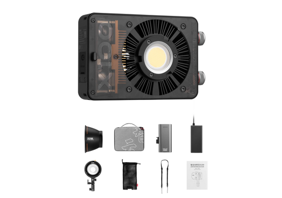 ZHIYUN Iluminador LED Bi-Color MOLUS X100 Combo