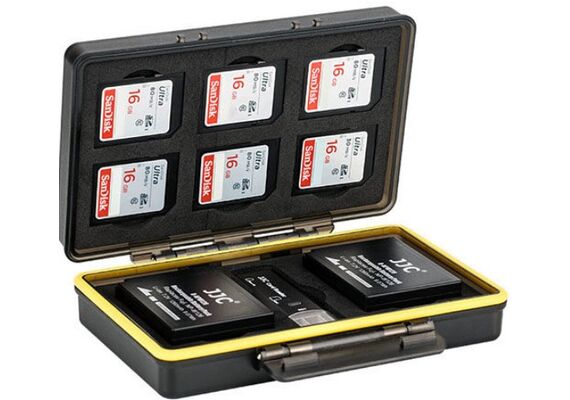 JJC Estojo para Baterias SD / USB 3.0 Card Reader / Fujifilm NP-W126 / W126S BC-3NPW126