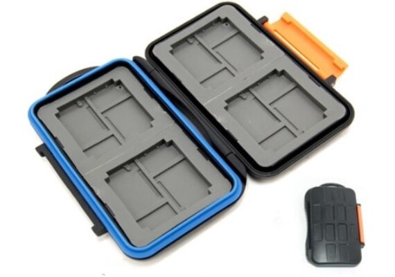 JJC Estojo para Cartões CF + microSD + XD MC-4