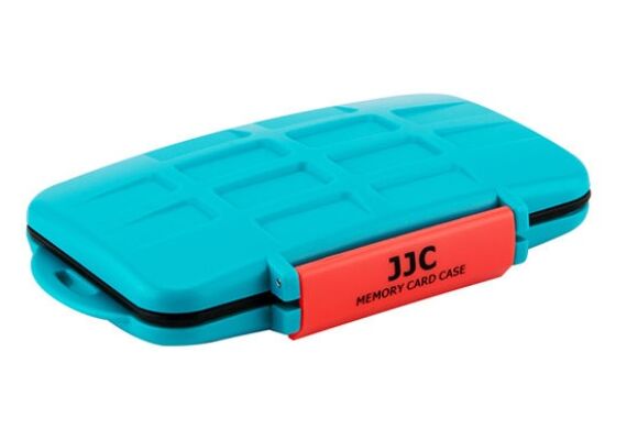 JJC ESTOJO PARA CARTÕES DE MEMÓRIA - MC-NSMSD16 - AZUL