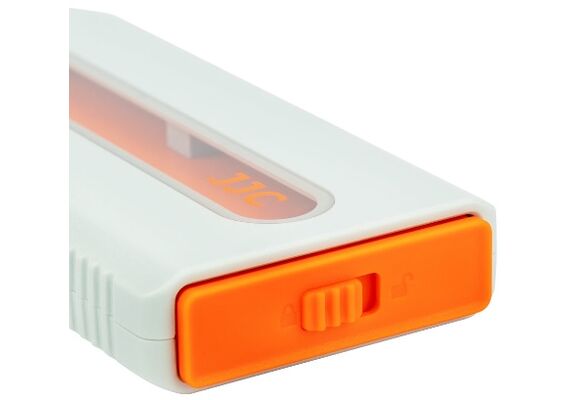 JJC Estojo para Cartões XQD MCK-XQD4GO - Cinza / Laranja