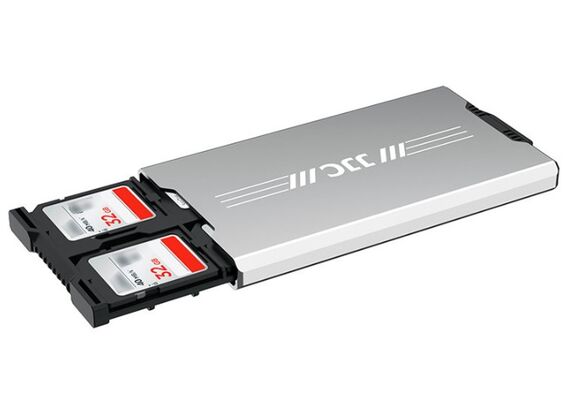 JJC Estojo para Cartões SD/microSD/nanoSIM/NM SW-MCR1