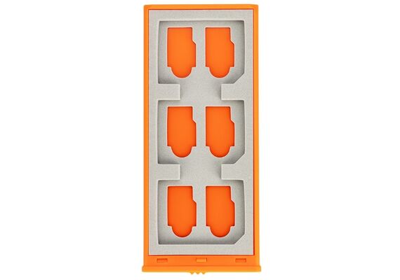 JJC Estojo para Cartões SD e TF MCK-SD6GO - Cinza / Laranja
