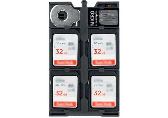 JJC Estojo para Cartões SD/microSD/nanoSIM/NM SW-MCR1