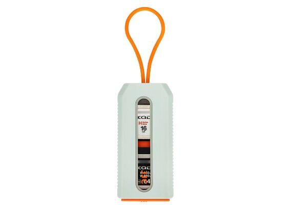JJC Estojo para Cartões XQD MCK-XQD4GO - Cinza / Laranja