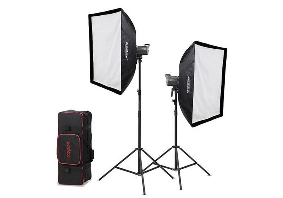 GODOX Kit Duplo Iluminador LED Litemons LA 200D