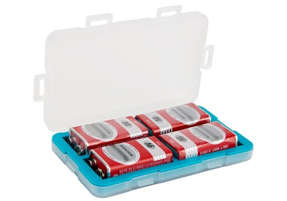 JJC Estojo para Pilhas 9V Pilhas BC-4X9V
