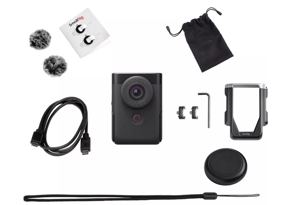 CANON PowerShot V10 Kit Standard - Preto