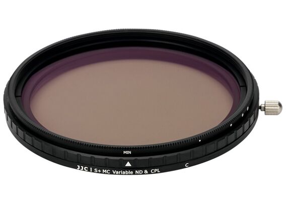 JJC Filtro ND Variável + CPL ND2-32 2 em 1 F-NC55 58mm - 62mm