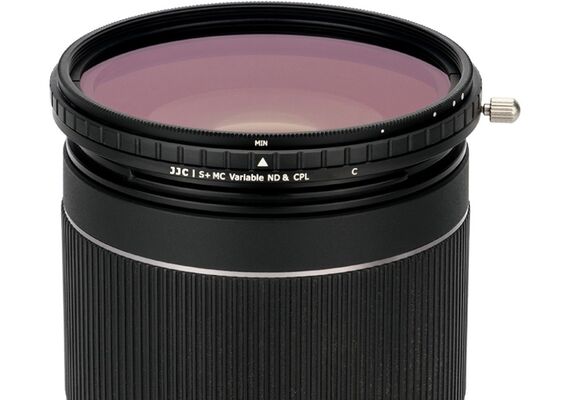 JJC Filtro ND Variável + CPL ND2-32 F-NC49 49mm - 52mm