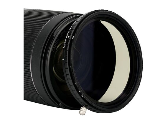 JJC Filtro ND Variável + CPL ND2-32 2 em 1 F-NC67 67mm - 72mm