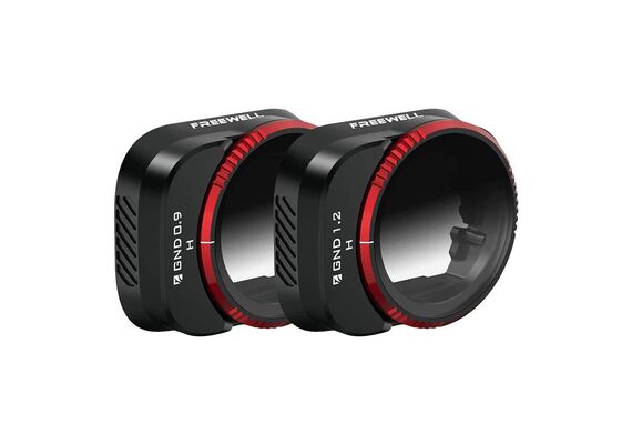 FREEWELL Conjuntos de 2 Filtros GND0.9 + GND1.2 para DJI Mini 3 Pro / Mini 3