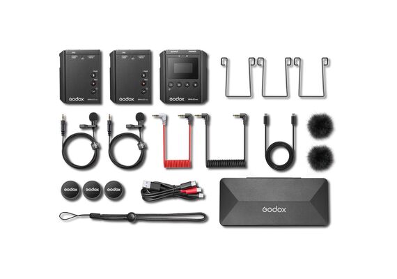 GODOX WicS2 Sistema de Microfone UHF Wireless Kit 2