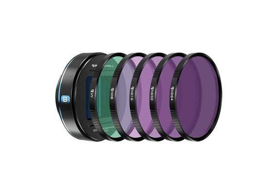 FREEWELL Sherpa Conjunto de 5 Filtros Anamórficos para Iphone 13 / Iphone 14