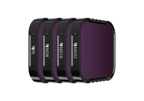 FREEWELL Standard Day Conjunto de 4 Filtros ND8 + ND16 + ND32 + PL para GoPro HERO11 / HERO10 / HERO9 Black