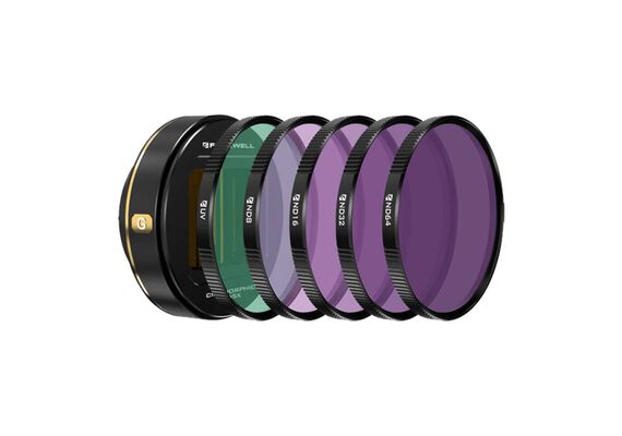 FREEWELL Sherpa Conjunto de 5 Filtros Anamórficos para Iphone 13 / Iphone 14 (Gold)