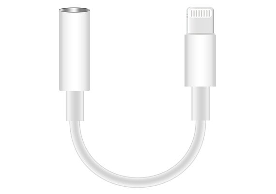 COLORCABLE Cabo conversor Lightning macho p/ Jack 3,5mm TRS Fêmea