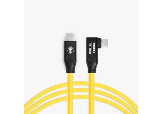 COBRA TETHER CABO USB-C 90º - 5M YELLOW