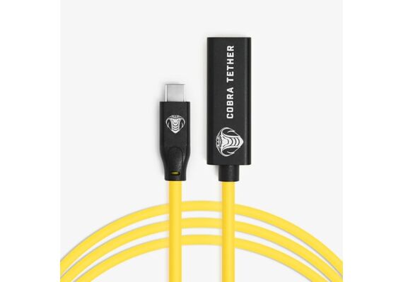 COBRA TETHER CABO EXTENSÃO USB-C - 5M YELLOW