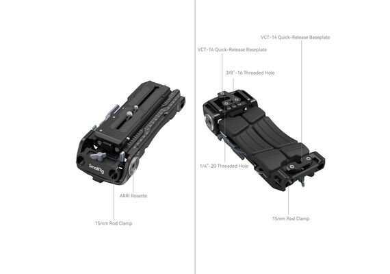 SMALLRIG 2837B Shoulder Pad Pro