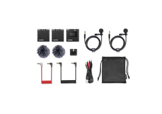 GODOX Virso S M2 Wireless Microphone System (Sony Version)GODOX Virso S M2 Wireless Microphone System (Sony Version)