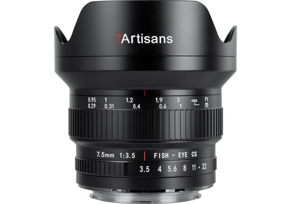 7ARTISANS 7.5mm f/3.5 Fisheye Nikon F