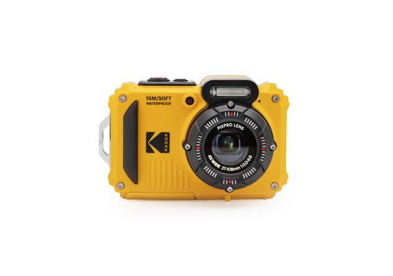 KODAK Câmera Digital Waterproof PIXPRO WPZ2 Amarela