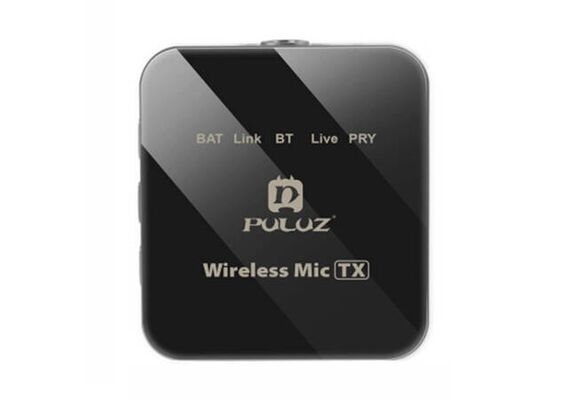 PULUZ Microfone de Lapela sem fio para lightning