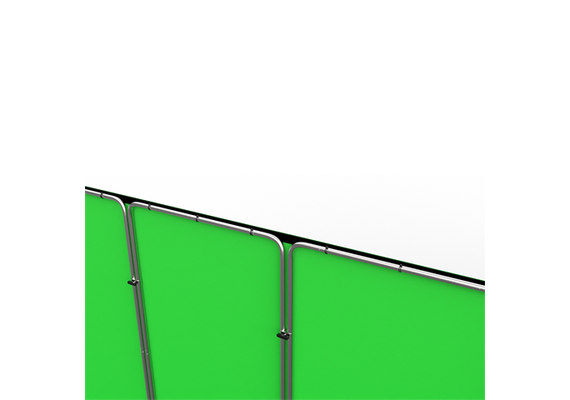 STUDIOKING Panoramic Background Green Screen FSF-240900PT 240x900cm