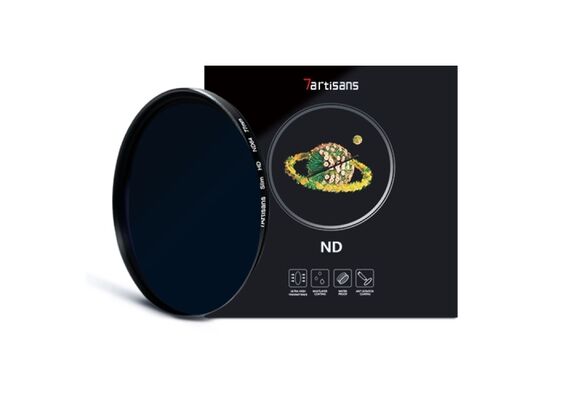 7ARTISANS Filtro Densidade Neutra Slim HD ND64-6 stops 72mm