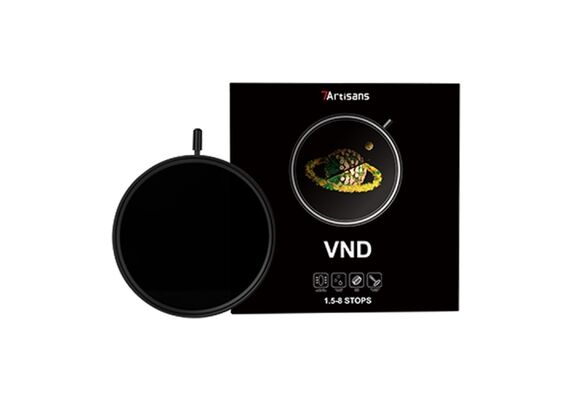 7ARTISANS Filtro ND Variável (VND) 1.5-8 stops-72mm