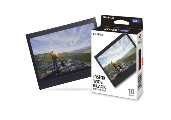 FUJIFILM INSTAX WIDE Black Frame (PACK 10)