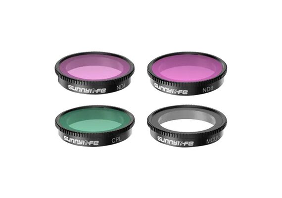 SUNNYLIFE Kit Filtros MCUV+CPL+ND4+ND8 para Insta360 GO 2/3