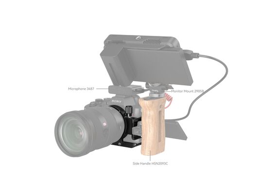 SMALLRIG 4148 Sapata Rotativa Horizontal para Vertical para Sony E