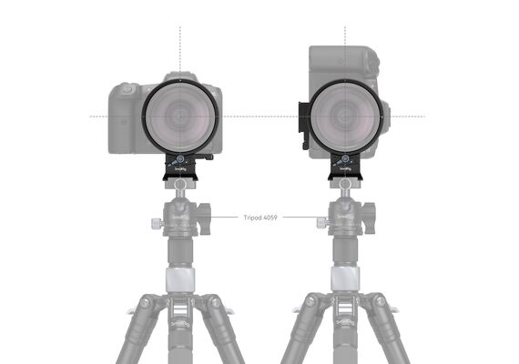 SMALLRIG 4300 Sapata Rotativa Horizontal para Vertical para Canon R