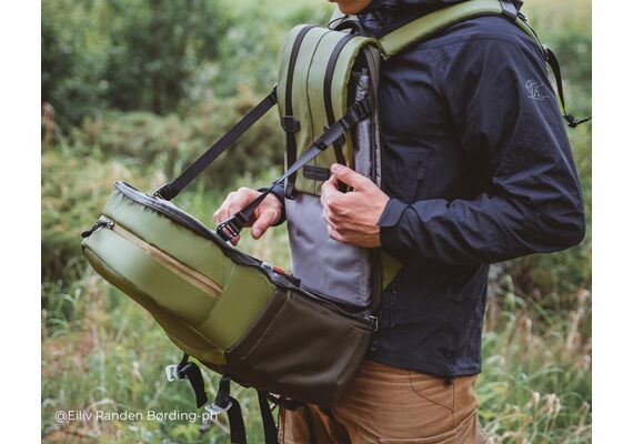K&F CONCEPT Mochila para Equipamento Fotográfico KF13.087AV2 - 20L (Verde Exército)