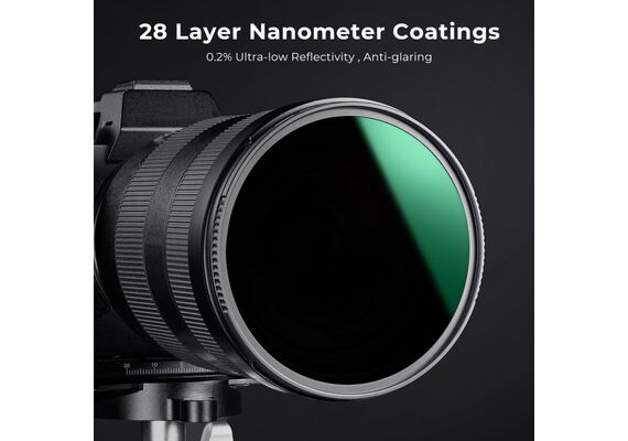 K&F CONCEPT Filtro Nano-X Fixed ND1000 - 82MM