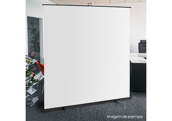 WALIMEX PRO Fundo Roll-Up 210x220cm - Branco
