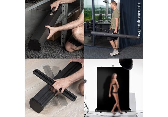 WALIMEX PRO FUNDO ROLL-UP 210X220CM - Preto