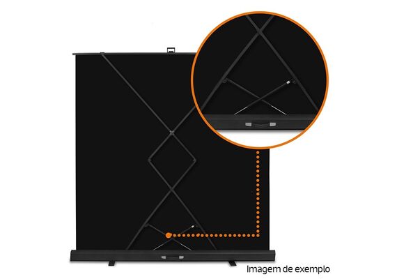 WALIMEX PRO FUNDO ROLL-UP 210X220CM - Preto