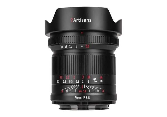 7ARTISANS 9mm f/5.6 ASPH para Sony E - Preto